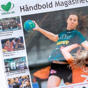 Haandbold Magasinet en avis fra Viborg Håndbold Klub af Palle Christensen