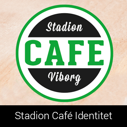 Visuel identitet for Stadion Cafe Viborg